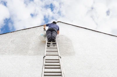 Peinture extérieure à Cailly — façades et ravalement